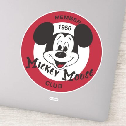 Classic Mickey Mickey Mouse Club Sticker