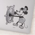 Classic Mickey Steamboat Willie Sticker