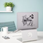 Classic Mickey Steamboat Willie Sticker
