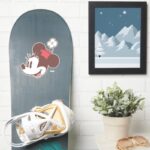 Classic Minnie Side Flower Face Sticker