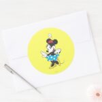 Classic Minnie Sweet Classic Round Sticker