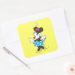 Classic Minnie Sweet Square Sticker