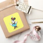 Classic Minnie Sweet Square Sticker