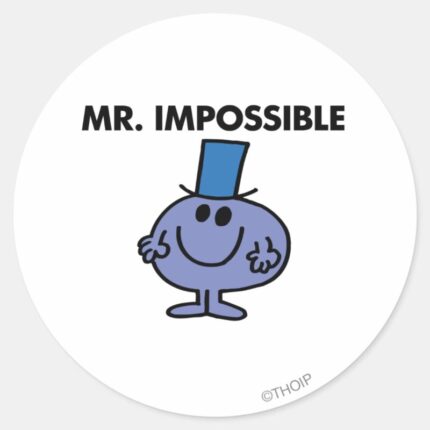 Classic Mr. Impossible Classic Round Sticker