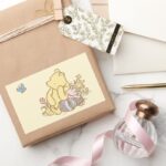 Classic Winnie The Pooh And Piglet 1 Rectangular Sticker