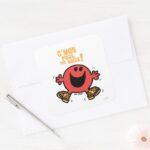 Clog Dancing Mr. Noisy Square Sticker
