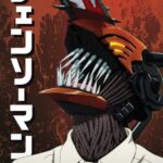 Close Up Chainsaw Man Poster