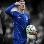 Cole Palmer Soccer Poster