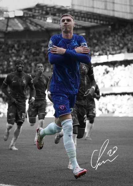 Cole Palmer Soccer Poster