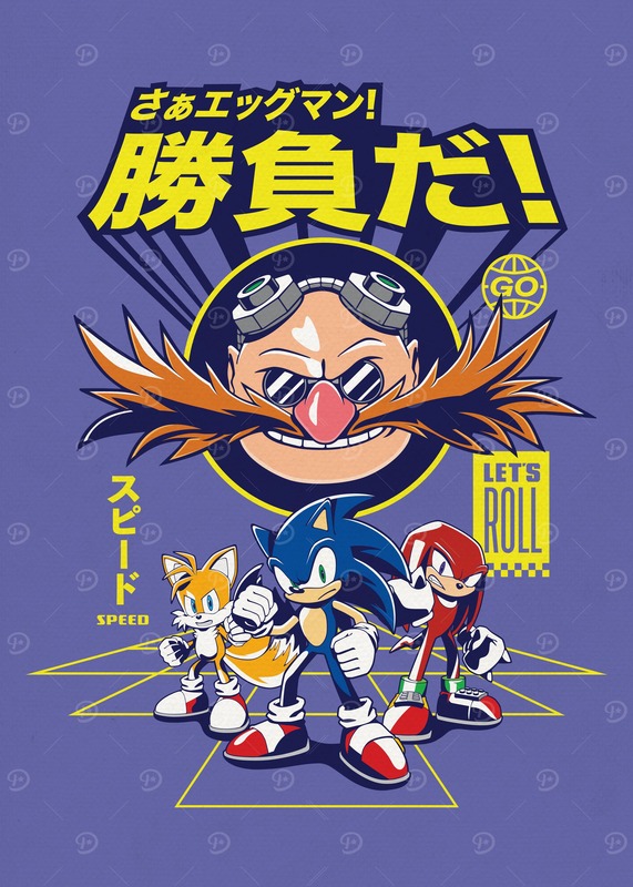 Come On Eggman Poster