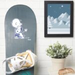 Comfort Security Charlie Snoopy Hug Sticker