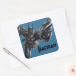 Concept Batman With Batclaw Square Sticker