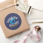 Cookie Monster Everyday Classic Round Sticker