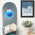 Cookie Monster Face Sticker