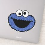 Cookie Monster 80s Throwback Sticker