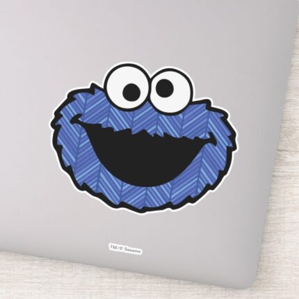 Cookie Monster 80s Throwback Sticker