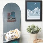 Cookie Monster B Is For Bacon Sticker