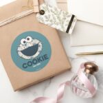 Cookie Monster Cookie Since 1969 Classic Round Sticker