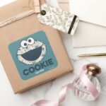 Cookie Monster Cookie Since 1969 Square Sticker
