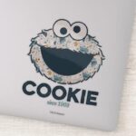 Cookie Monster Cookie Since 1969 Sticker