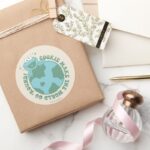 Cookie Monster Cookies Make The World Go Round Classic Round Sticker