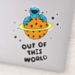 Cookie Monster Out Of This World Sticker