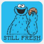 Cookie Monster Still Fresh Square Sticker