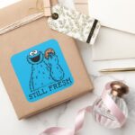 Cookie Monster Still Fresh Square Sticker