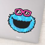 Cookie Monster Summer Vibes Sticker