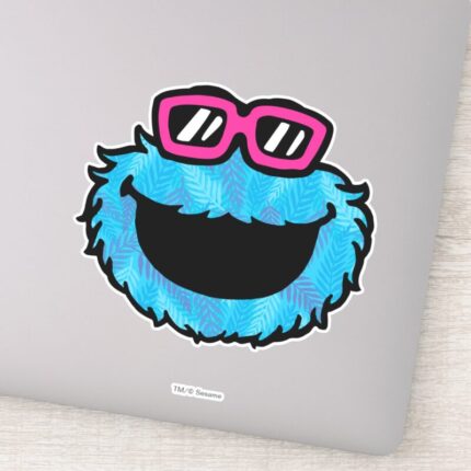 Cookie Monster Summer Vibes Sticker