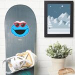 Cookie Smiling Face With Sunglasses Sticker
