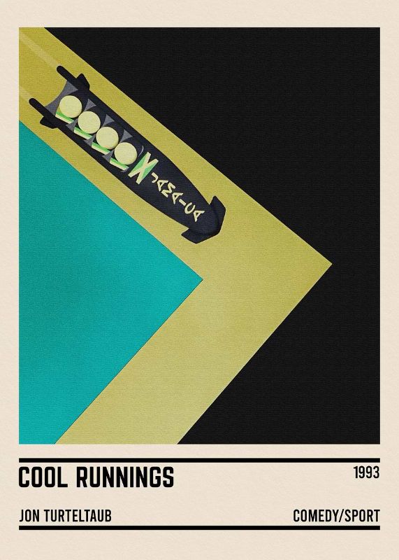 Cool Runnings Minimalist Poster