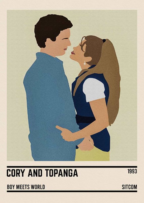 Cory And Topanga Poster