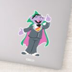 Count Von Count Classic Style Sticker