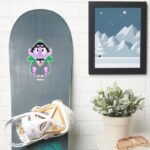 Count Von Pixel Art Sticker