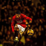 Cristiano Football Poster