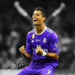 Cristiano Ronaldo Soccer Poster