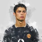 Cristiano Ronaldo Soccer Poster