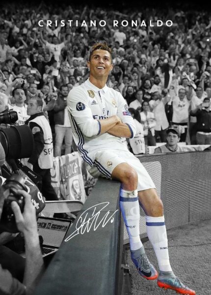 Cristiano Ronaldo Soccer Poster