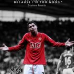 Cristiano Ronaldo Football Poster