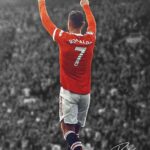 Cristiano Ronaldo Soccer Poster