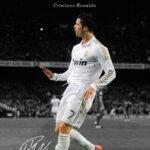 Cristiano Ronaldo Soccer Poster