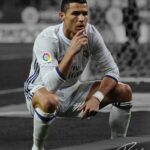 Cristiano Ronaldo Football Poster