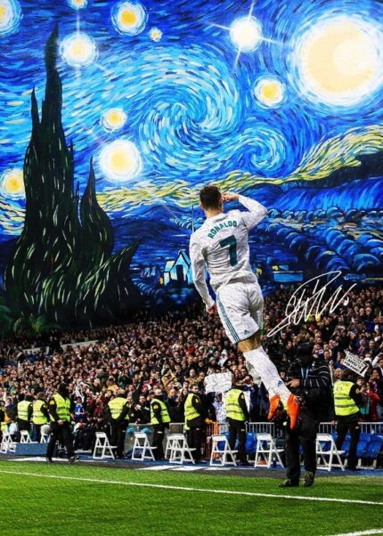 Cristiano Ronaldo Soccer Poster