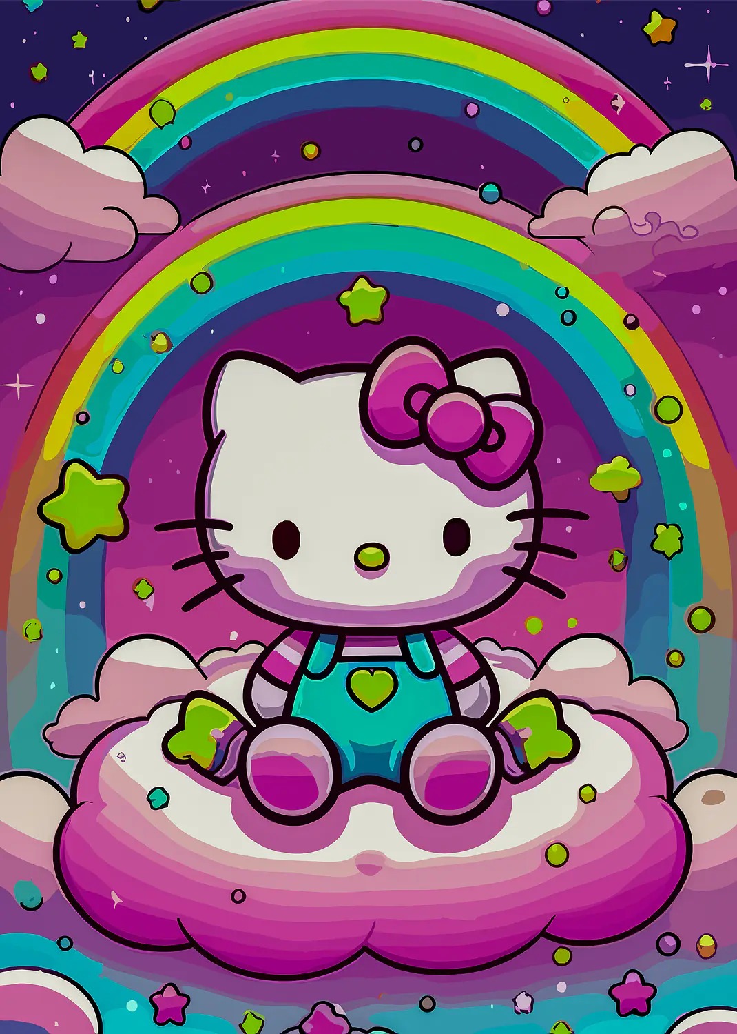 Cute Hello Kitty Poster