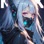 Cyberpunk Girl Poster