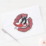 DAFFY DUCK™ Youre Despicable Classic Round Sticker