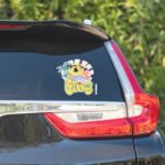 DAFFY DUCK™ Surfing Gnarly Sticker