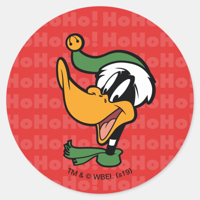 DAFFY DUCK™ Happy Holi Daze Classic Round Sticker DAFFY DUCK™ Happy Holi Daze Classic Round Sticker