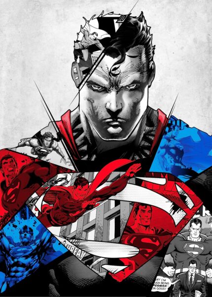 DC: Superman Collage
